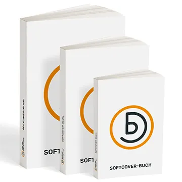 Softcover-Bücher DIN-Formate