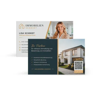 Visitenkarte Immobilienmakler drucken