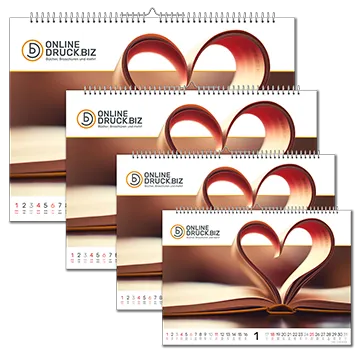 Wandkalender DIN Formate
