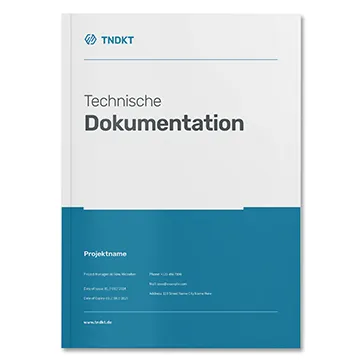 Technische Dokumentation Magazin Klebebindung