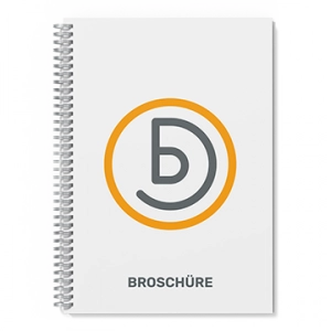 Broschüre mit Spiralbindung