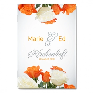 Kirchenheft Hochzeit Selfcover