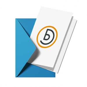 Klappkarte DIN A5 mit Briefumschlag