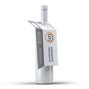 Flaschenanhänger 4-Seitig