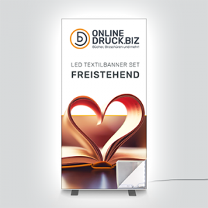 LED-Spannrahmen freistehend Set