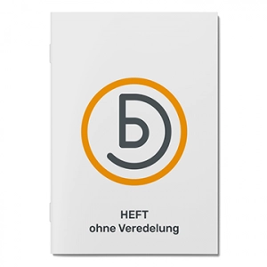 Hefte ohne Veredelung