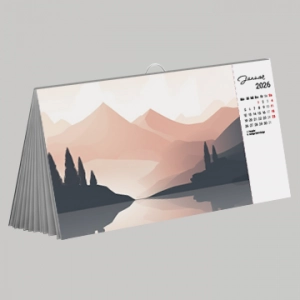 Postkartenkalender mit Aufhänger 2026