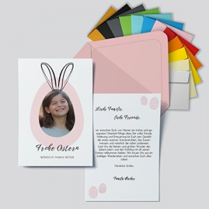 Osterkarte Osterei