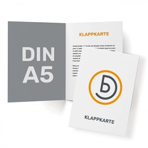 Klappkarte DIN A5