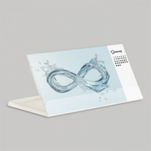 Postkartenkalender mit Aufsteller - Immerwährender Kalender