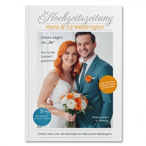 Hochzeitszeitung Softcover