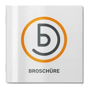 Broschüre mit Umschlag mit Klammerheftung Quadrat