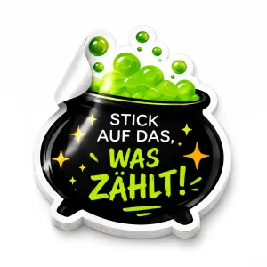 Halloween Aufkleber – Freiformschnitt
