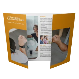 Faltblatt DIN-Formate Altarfalz