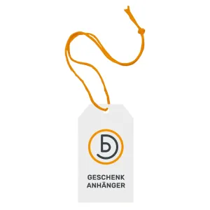 Geschenkanhänger eckig