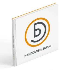 Buch Hardcover Quadrat XL 
