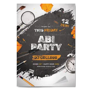 Abi-Plakat
