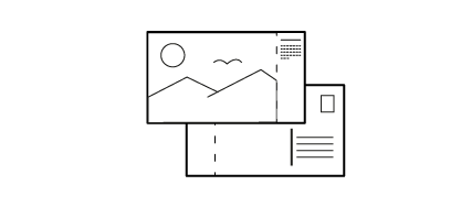 Icon Postkartenkalender
