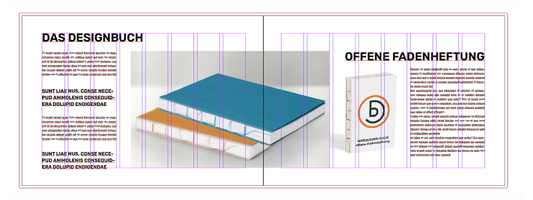 Gestaltungsraster Buch