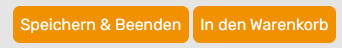 Ausschnitt aus dem Online-Gestalter mit dem Button Speichern und Beenden